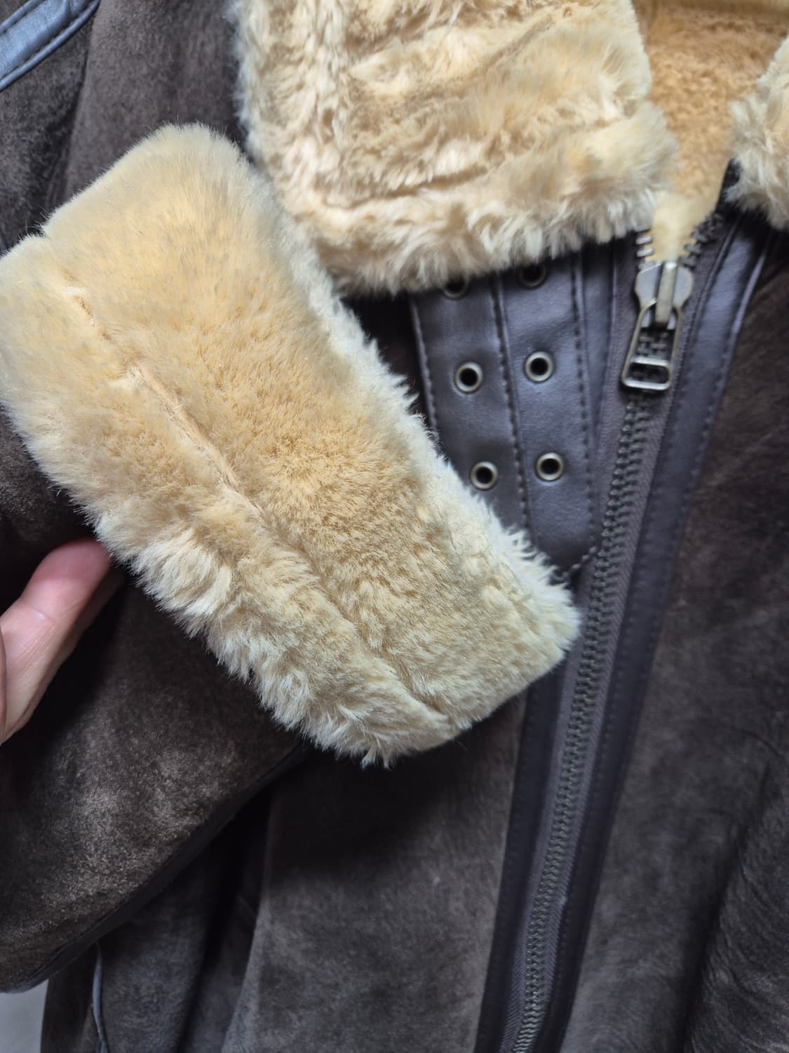 B-3 양털 무스탕 상품이미지4