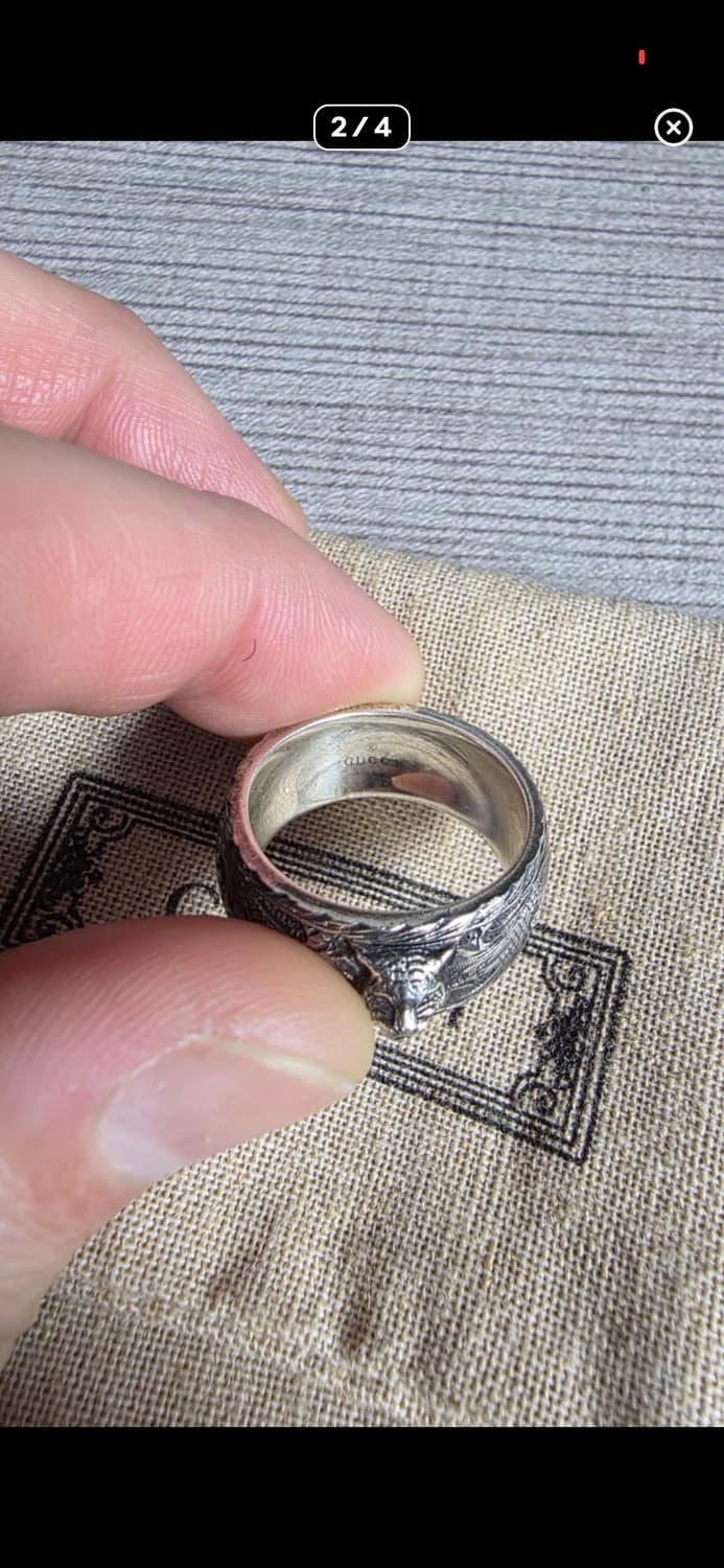 구찌 펠린헤드 반지 23호 상품이미지2