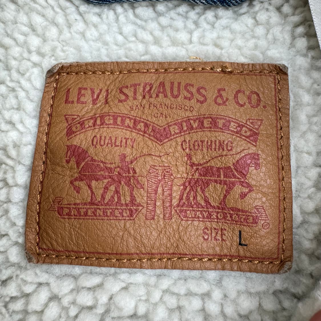 리바이스 쉐르파 자켓  상품이미지4