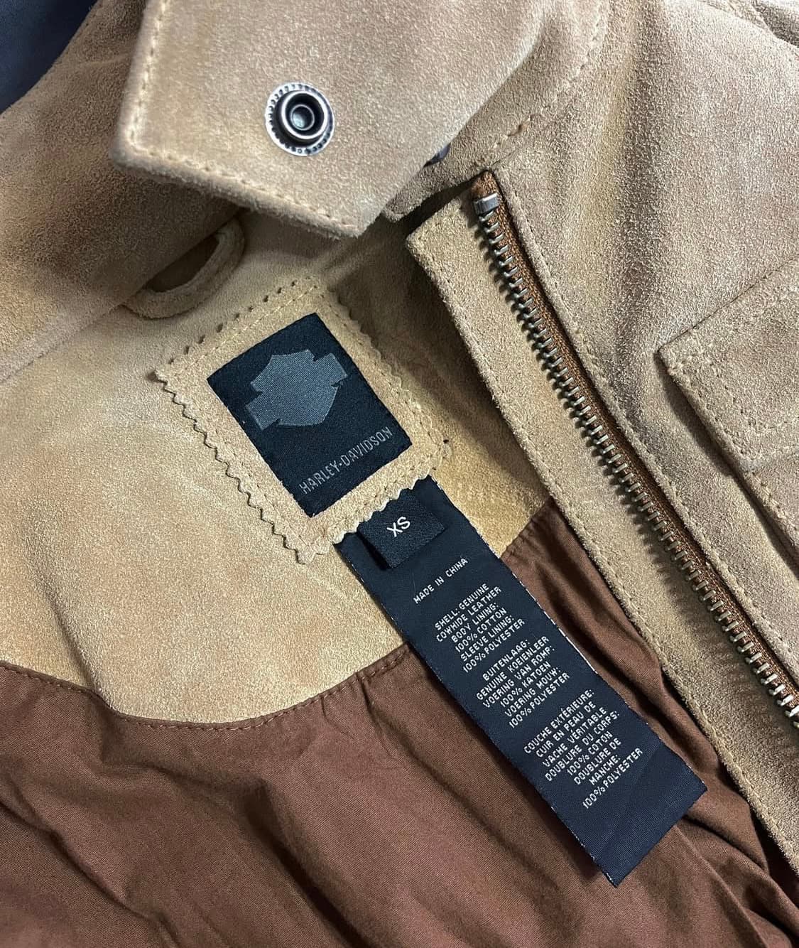 할리데이비슨 스웨이드 자켓 베이지 상품이미지4