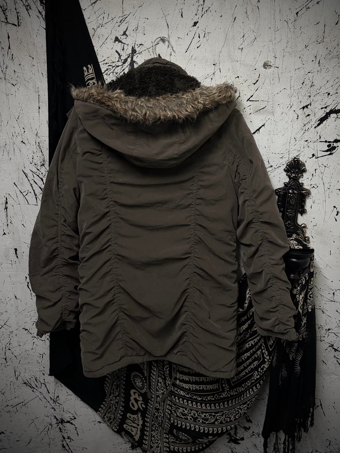 Khaki vintage jacket 상품이미지2