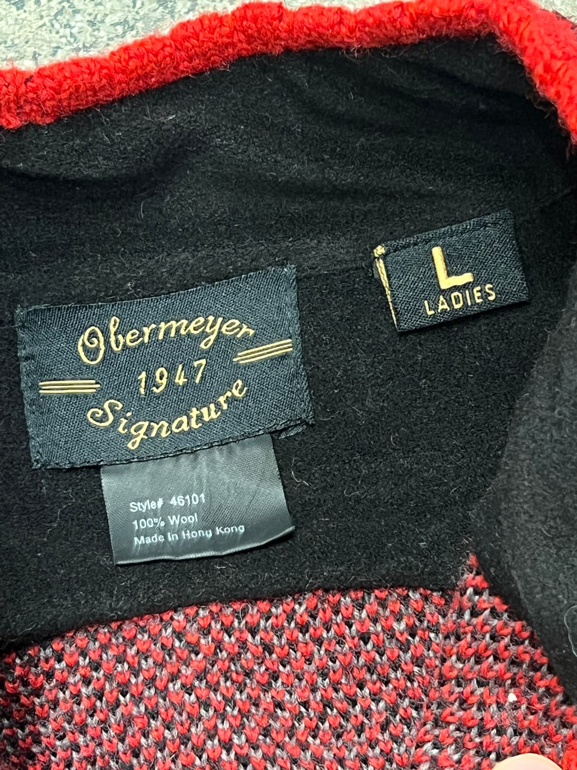 오버마이어 노르딕 울 스키 스웨터 상품이미지7