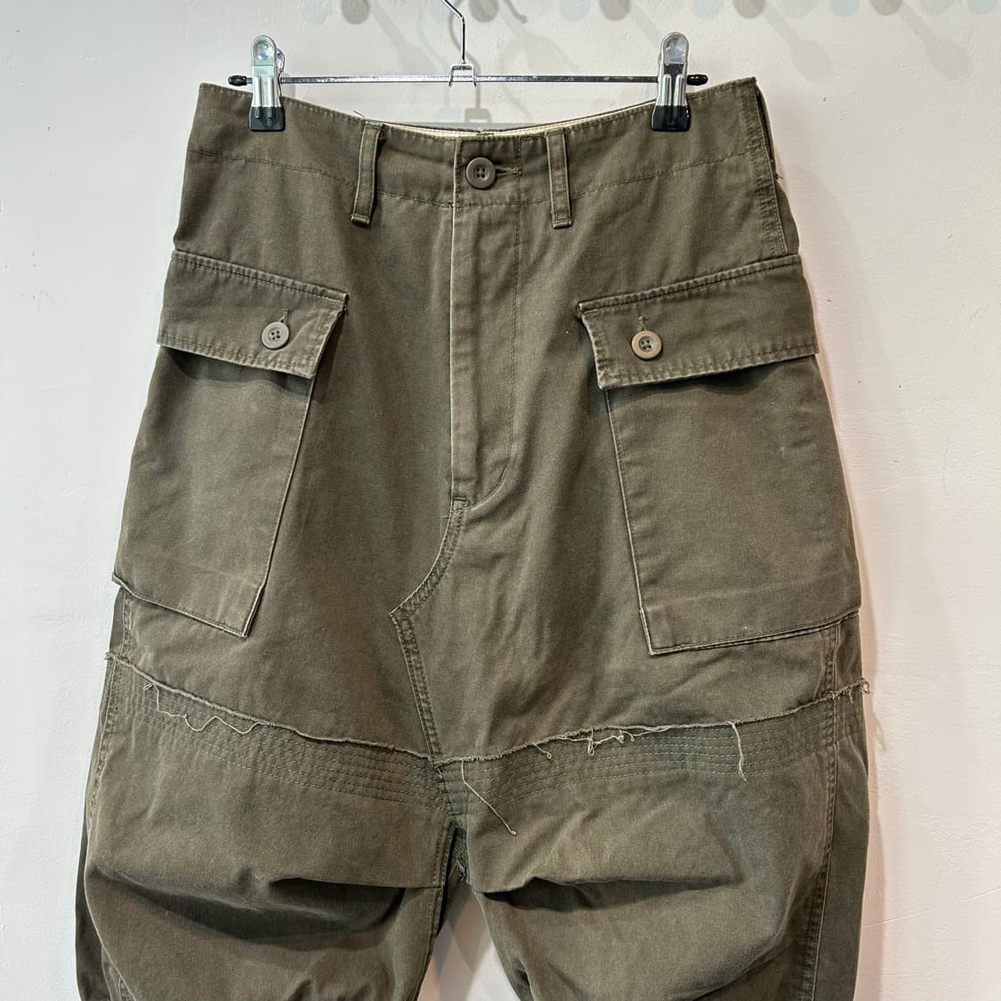 밀리터리 카고 스트링 스커트 상품이미지2