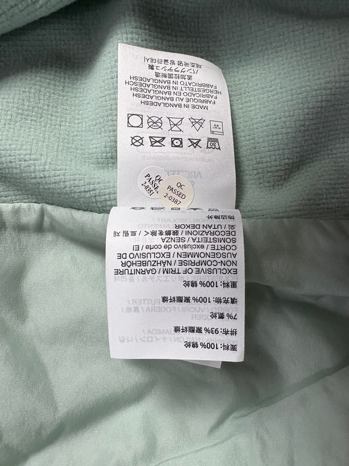 Arcteryx 아크테릭스 맨즈 스톤그린 아톰 자켓 M 상품이미지9