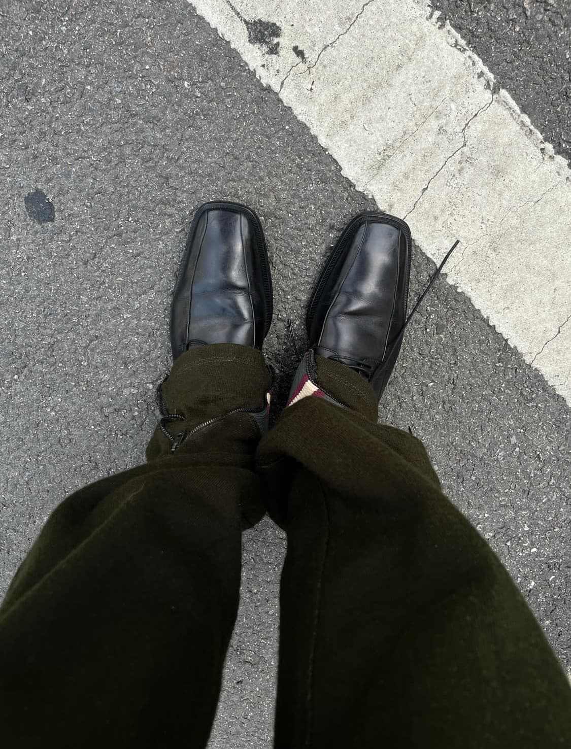 L) 장폴고티에 울 지퍼 팬츠 상품이미지1