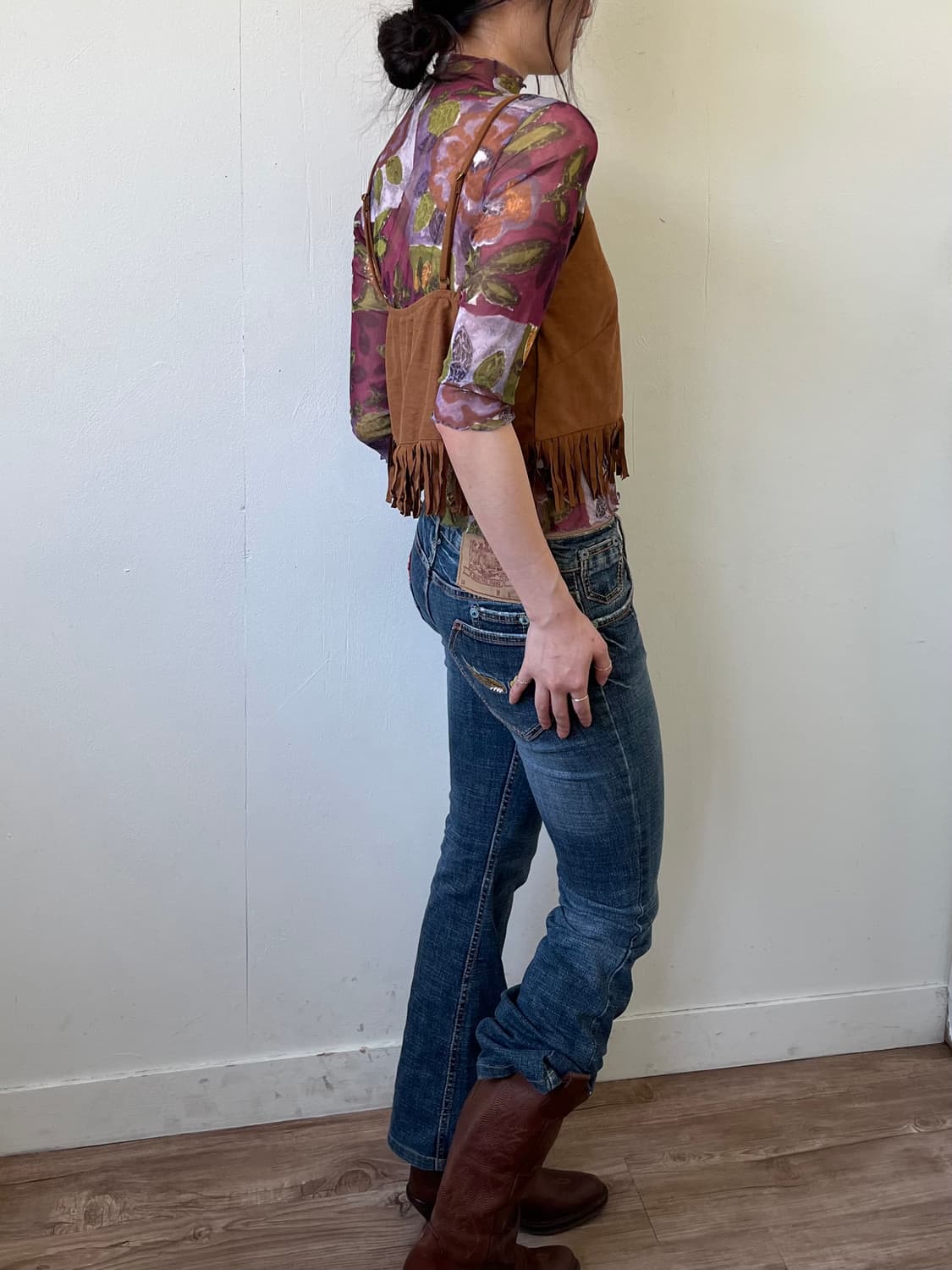 Emsexcite 프린지 뷔스티에 상품이미지6