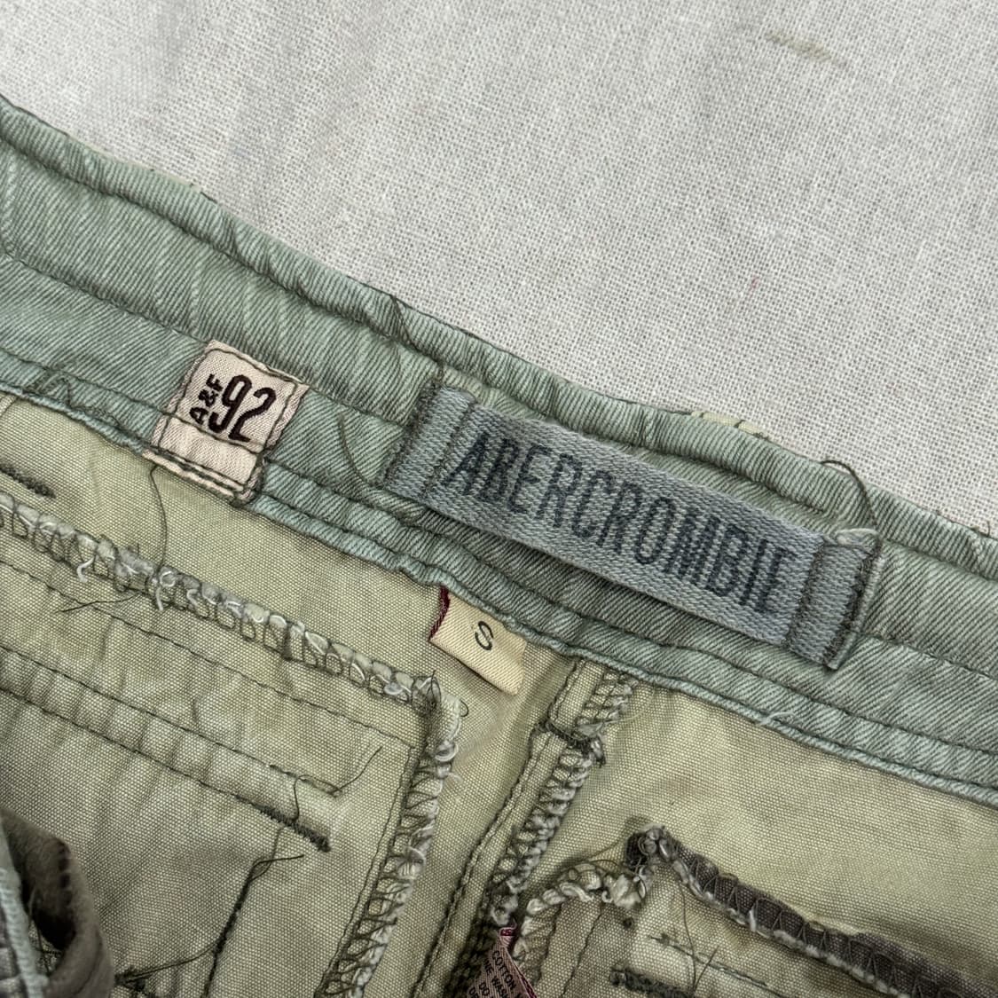 아베크롬비 빈티지 밀리터리 카모 카고팬츠 S(29~32) 상품이미지7