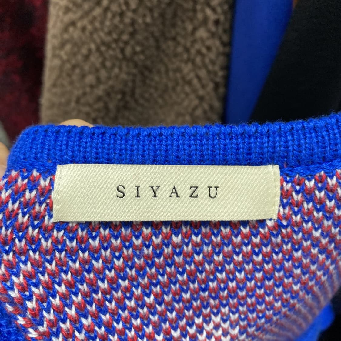 SIYAZUA 시야쥬 플라워 뷔스티에 니트 나시 S 상품이미지4