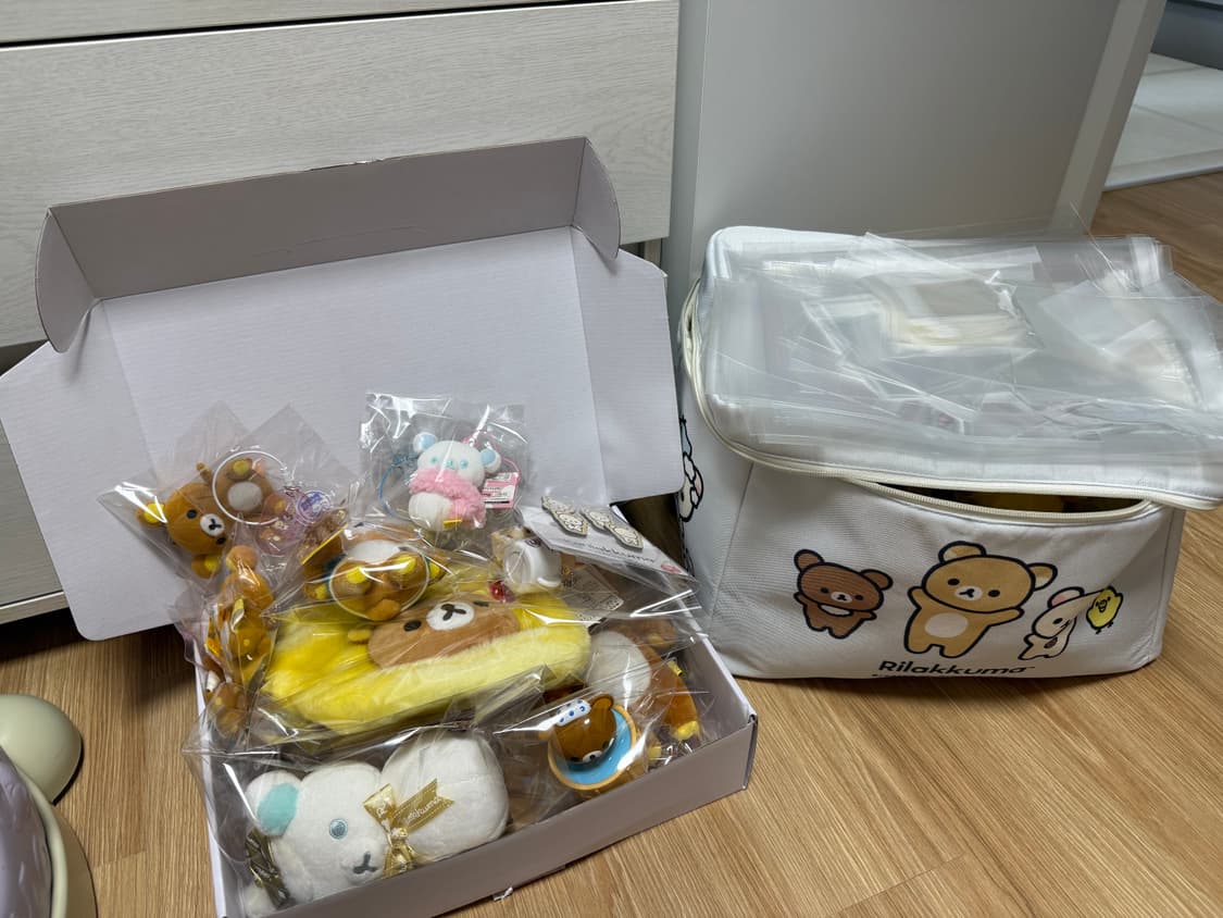 산엑스 정품 리락쿠마 랜덤박스💗시세 두배이상 상품구성 상품이미지2