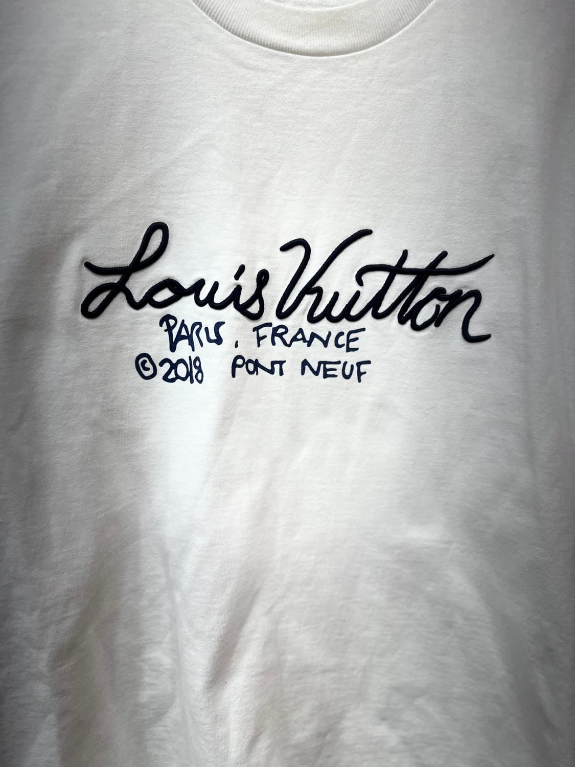 루이비통 버질 아블로 LV 인사이드아웃 파리 시그니처 티셔츠 L 상품이미지4
