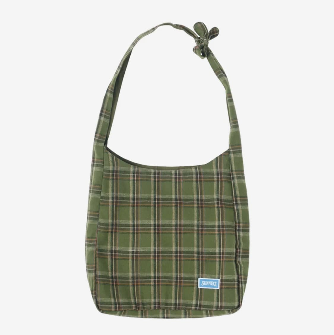 써넥트 Plaid Crossbody - Green 상품이미지1