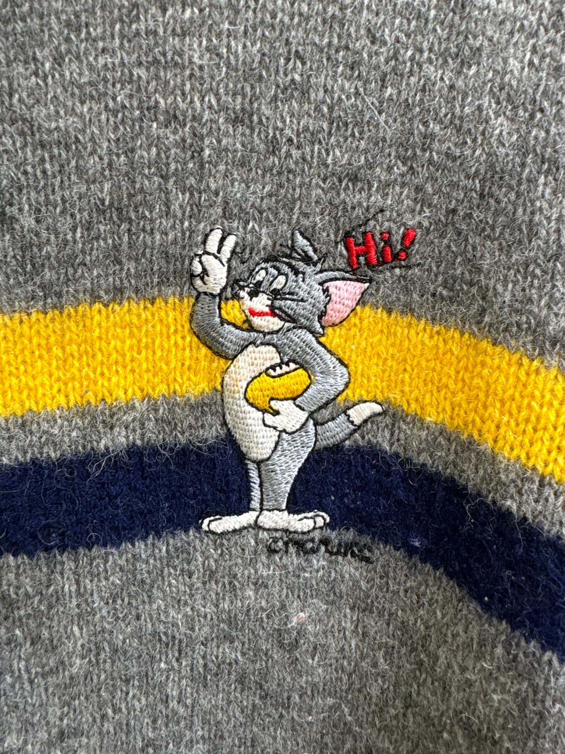 TOM & JERRY BY RENOWN 니트집업 상품이미지5