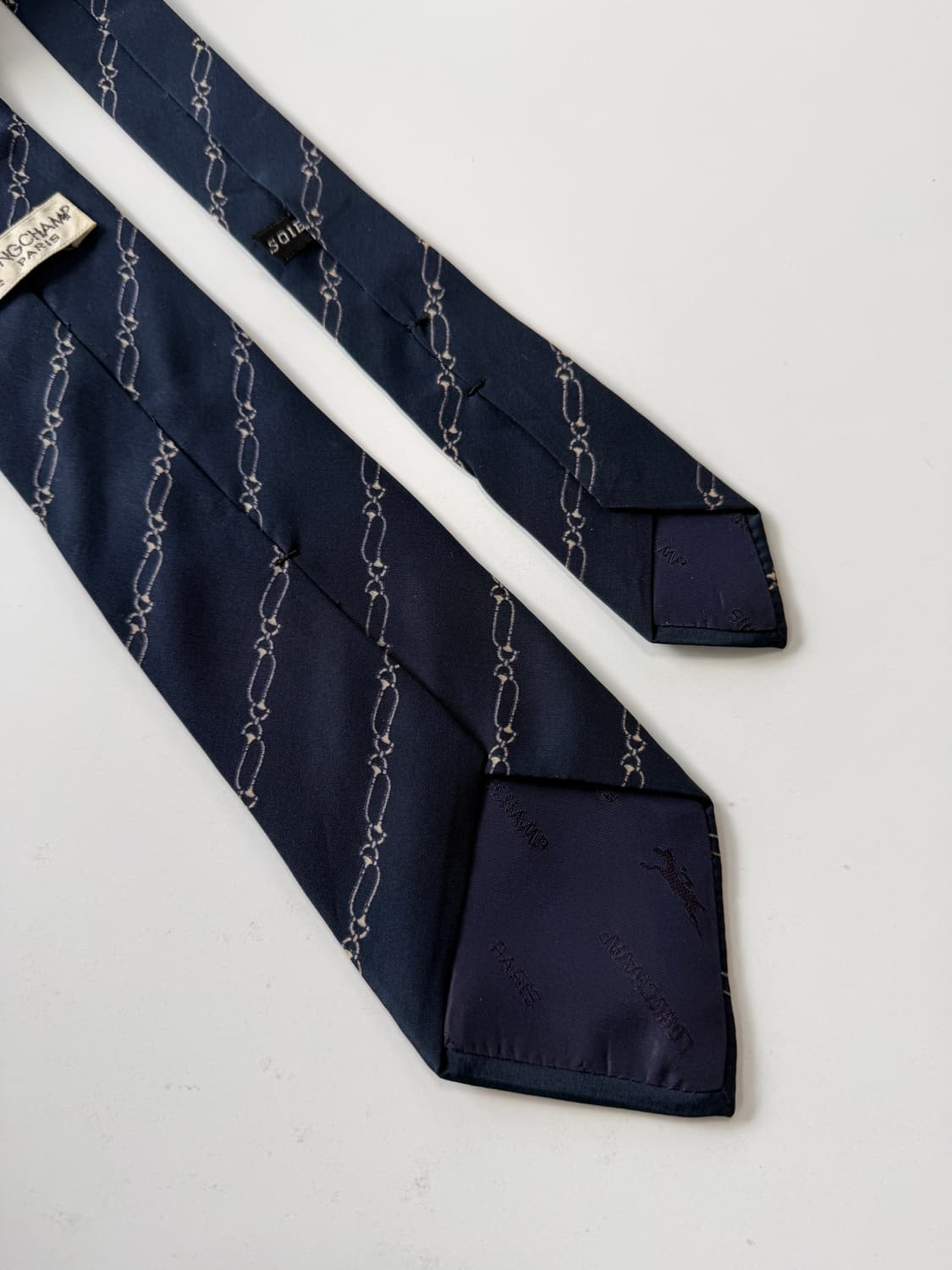 롱샴 (LONGCHAMP) 실크 넥타이 7.7cm 상품이미지5