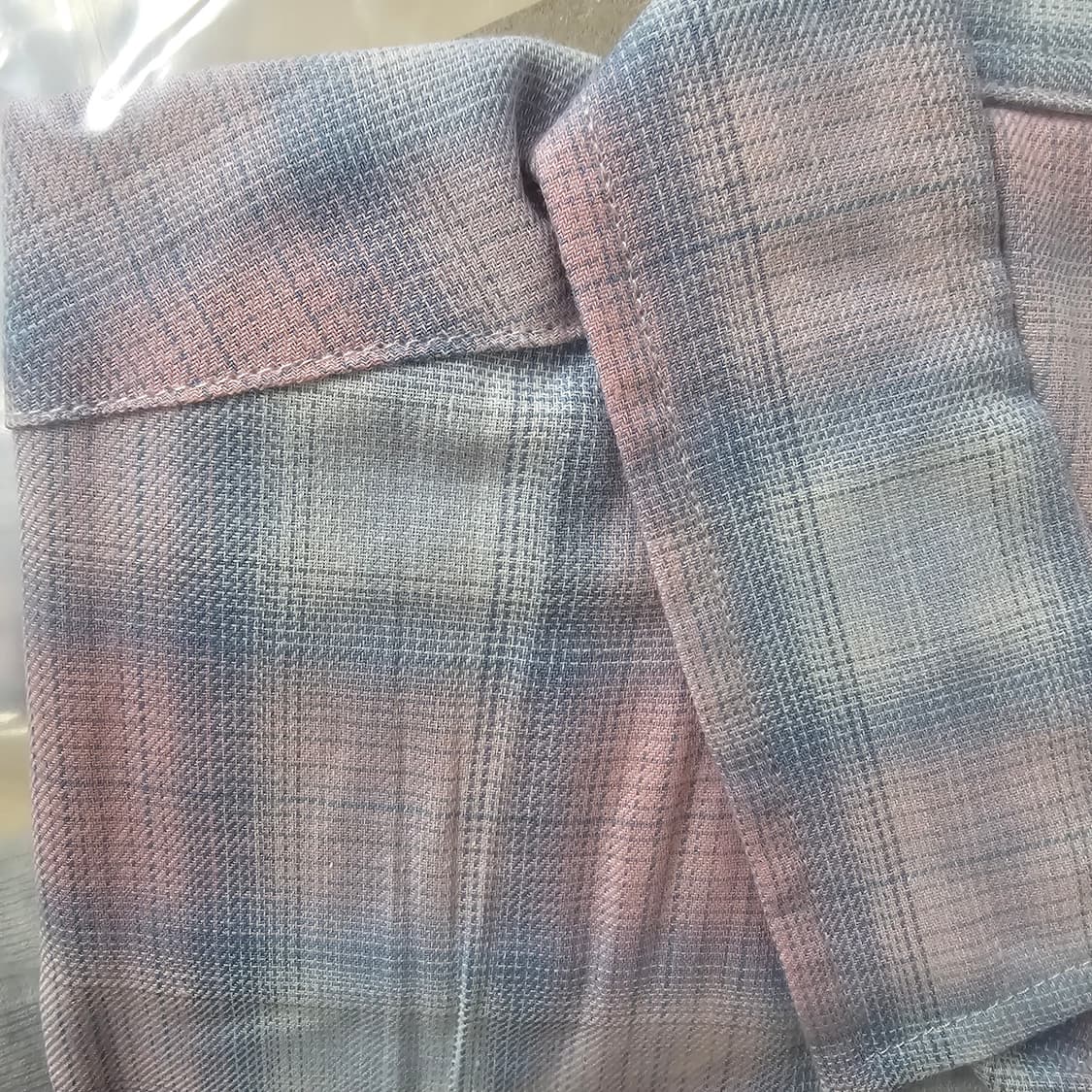 XL 미개봉) 밀로아카이브 멀티플 레이어 셔츠 파스텔 핑크 105 110 상품이미지5