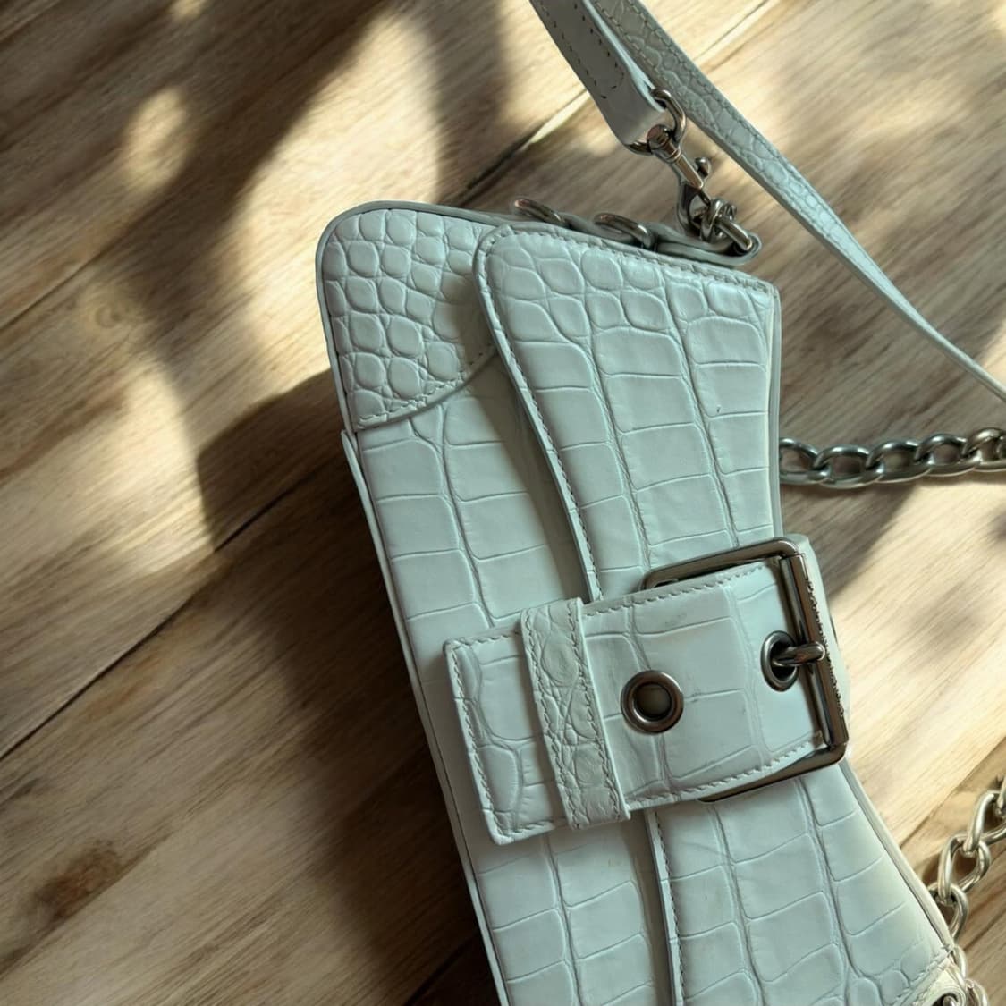 발렌시아가 린제이 크로커다일 르카골 상품이미지1