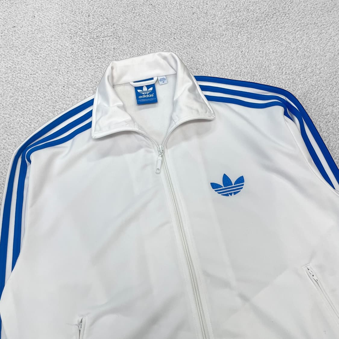 아디다스 og 파이어버드 트랙탑 져지 화이트 블루 (대장급)  상품이미지2