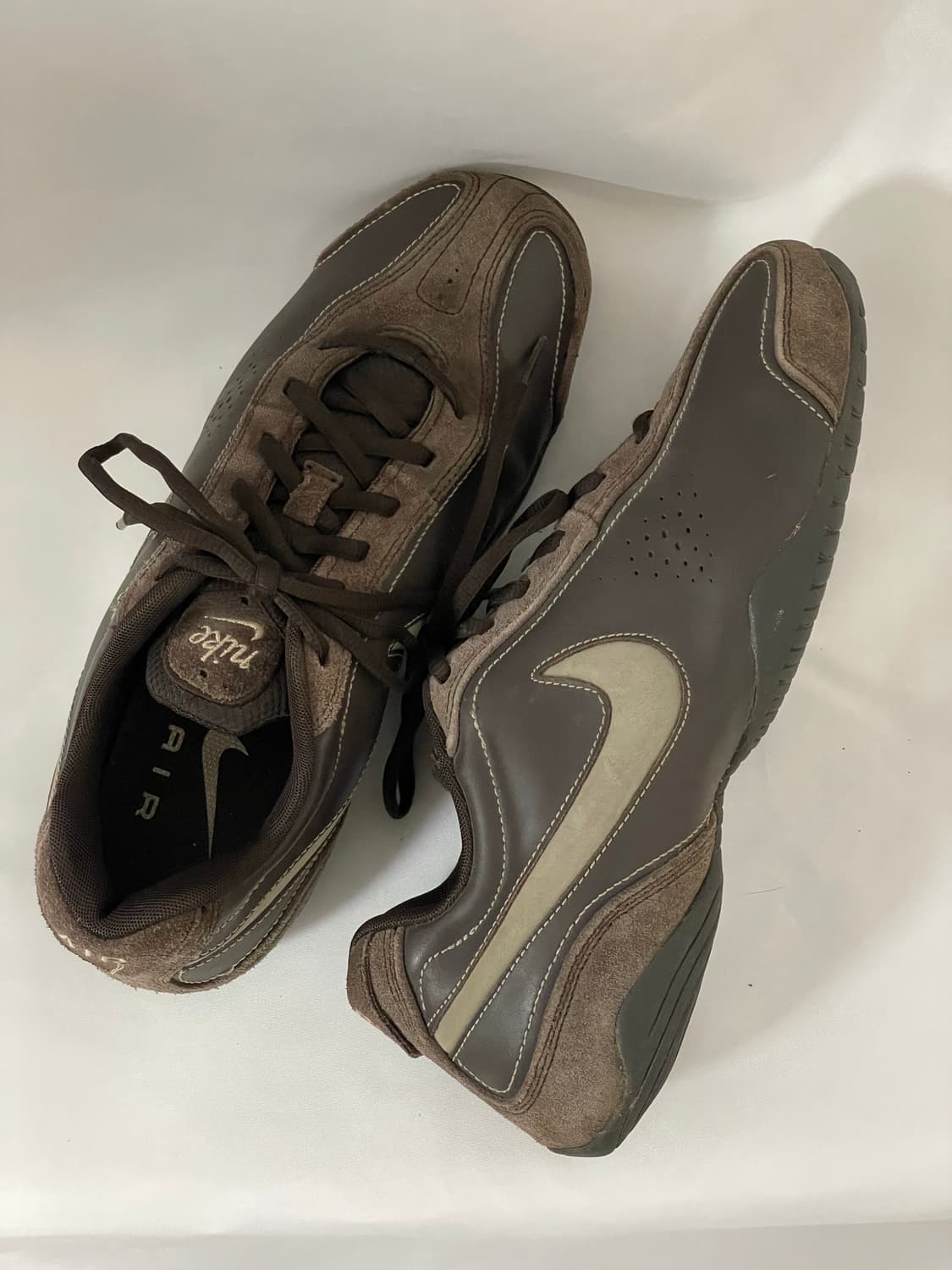 (270) 나이키 에어시리즈 6D 브라운 스웨이드 신발 상품이미지6