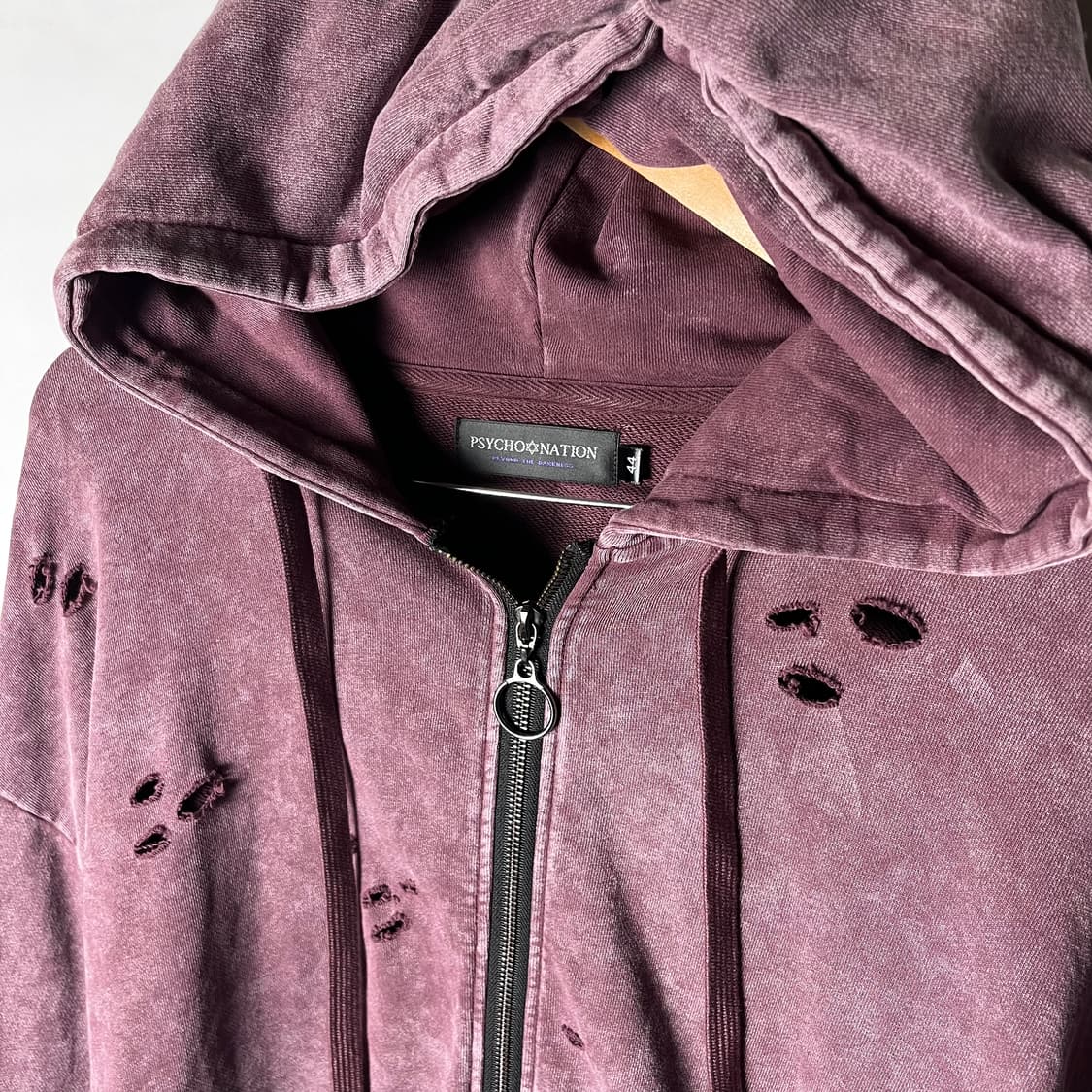 [Psycho Nation] 재팬 그런지 후드집업 상품이미지3