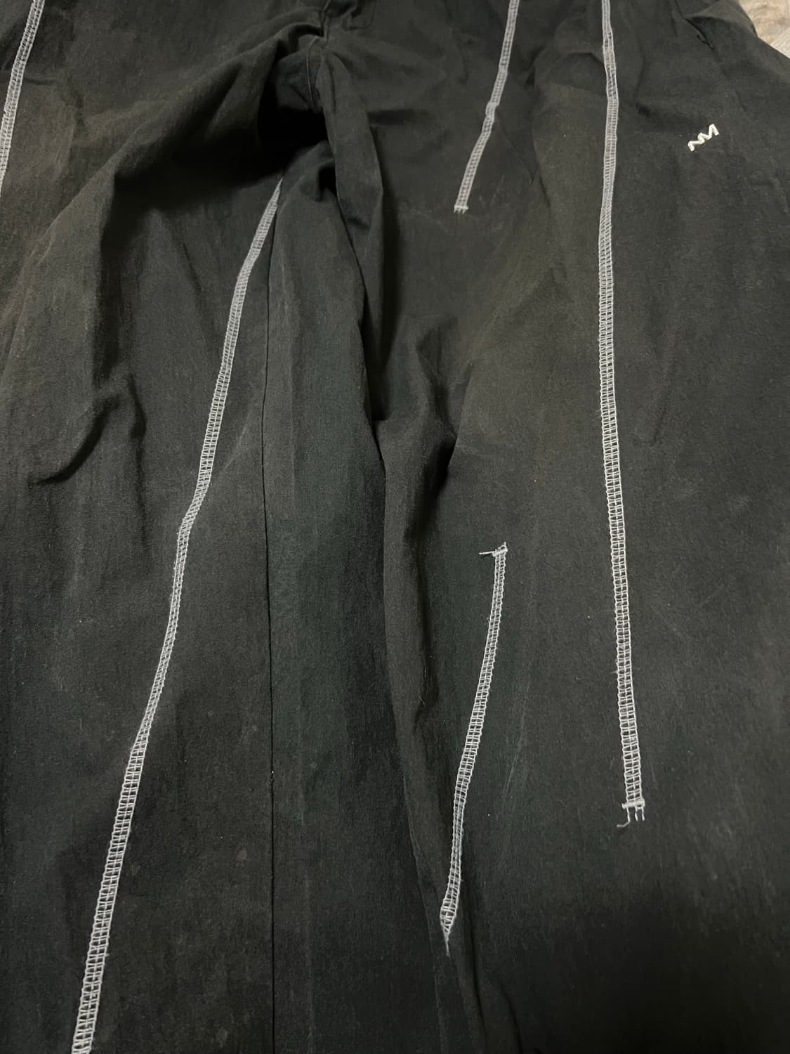 노매뉴얼 S.L PANTS 블랙 L 상품이미지2