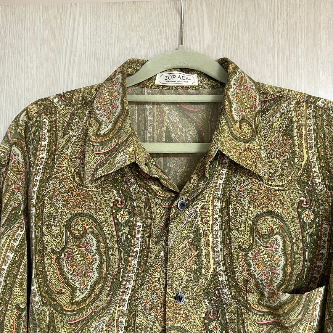페이즐리 빈티지 셔츠 상품이미지2