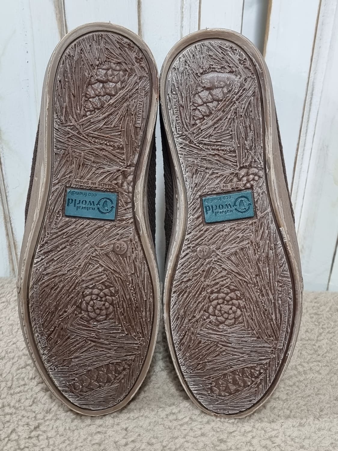 새상품] 내츄럴월드 스웨드 슈즈 (C786 상품이미지4