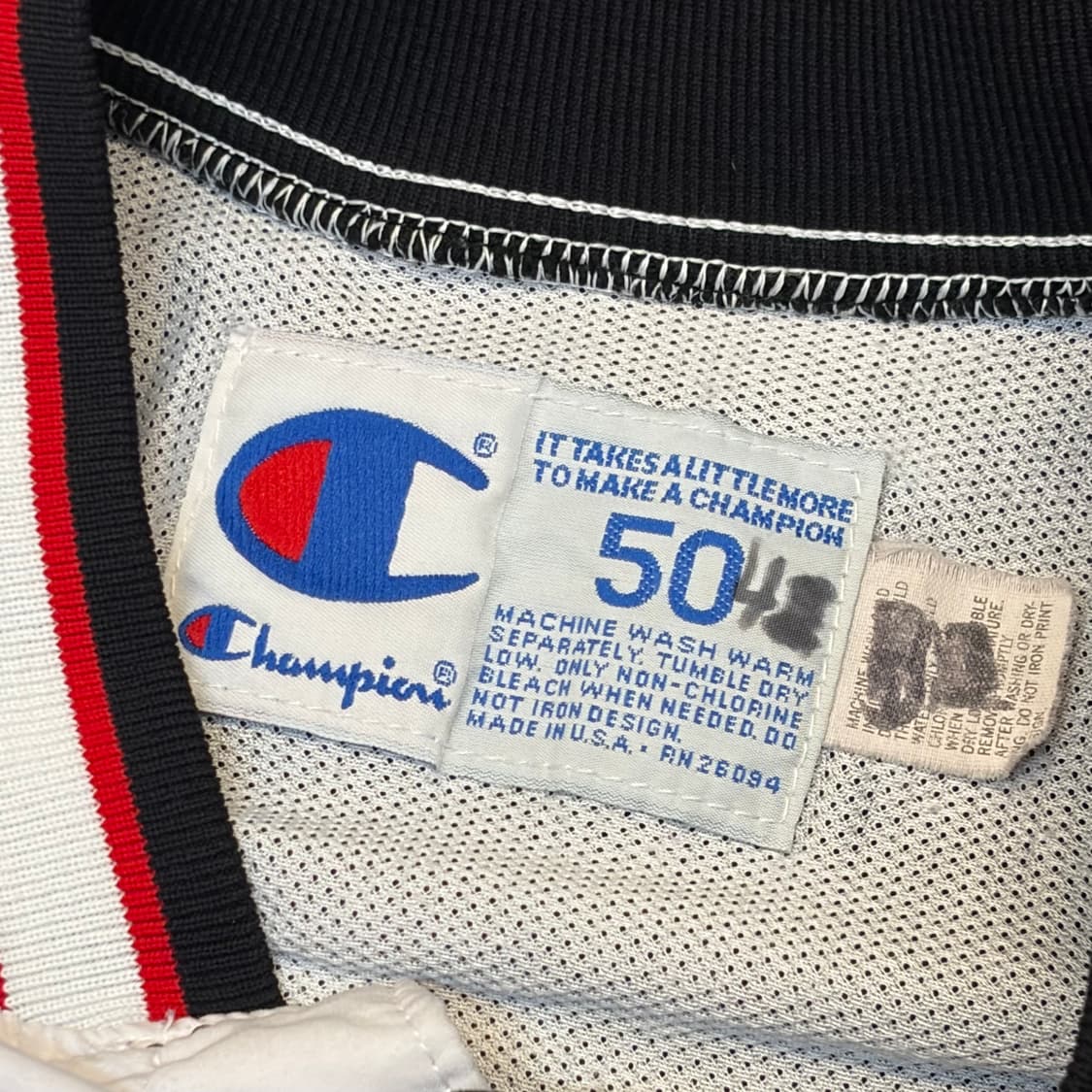 레어 90s USA 빈티지 챔피온 농구 슈팅저지 바람막이 상품이미지7