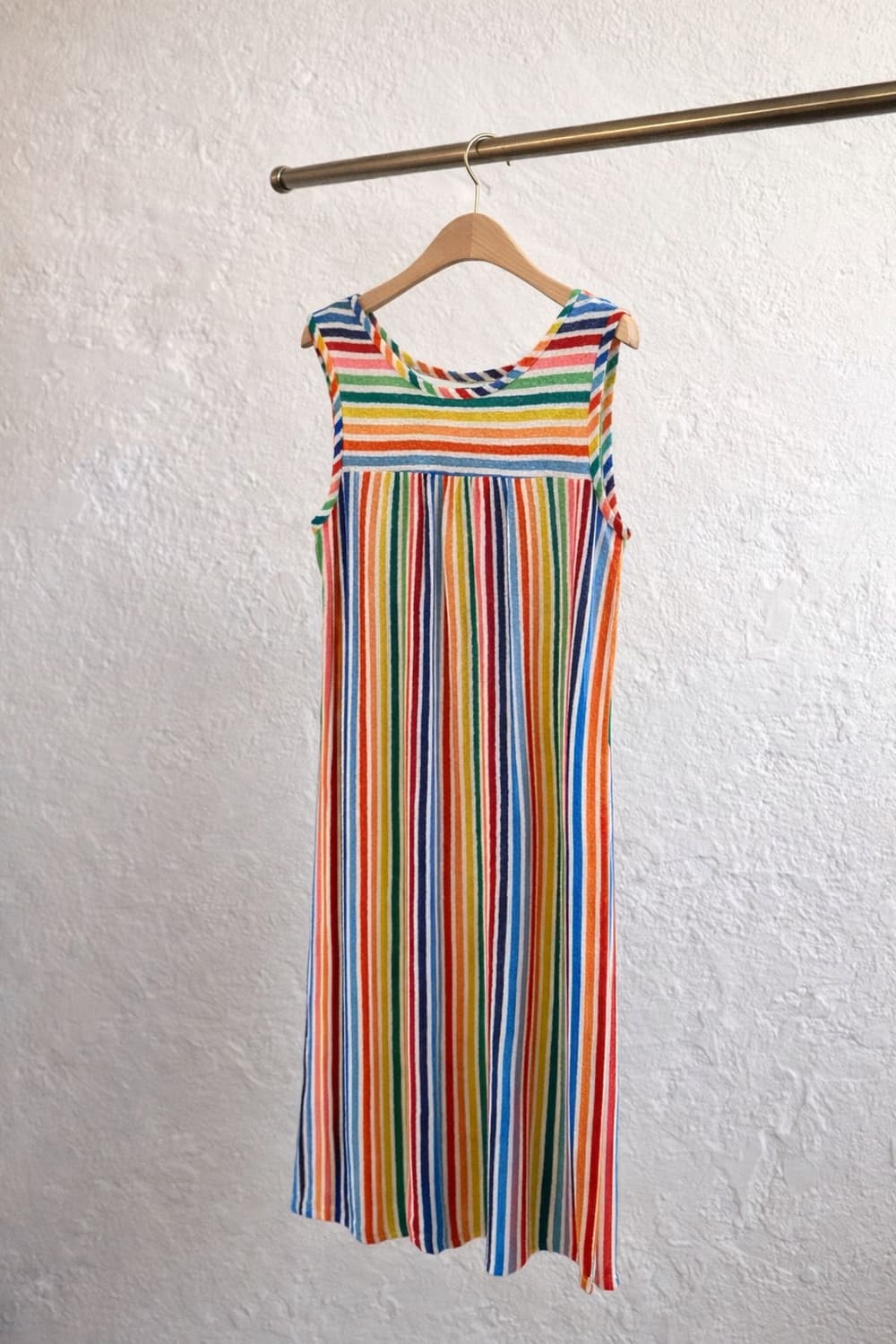 70‘s U.S. made terry resort dress 상품이미지4