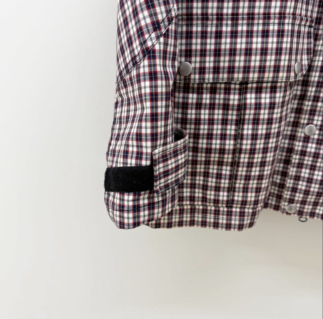 준야와타나베 체커보드 유틸리티 블루종 자켓 상품이미지6