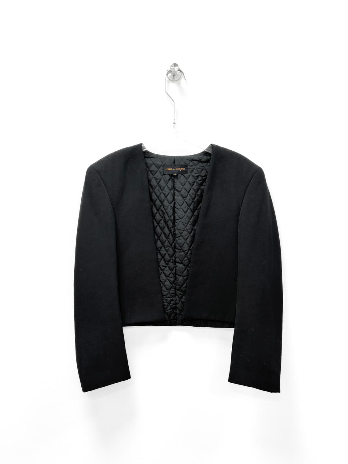 꼼데가르송 울 퀼팅 크롭 자켓 상품이미지1