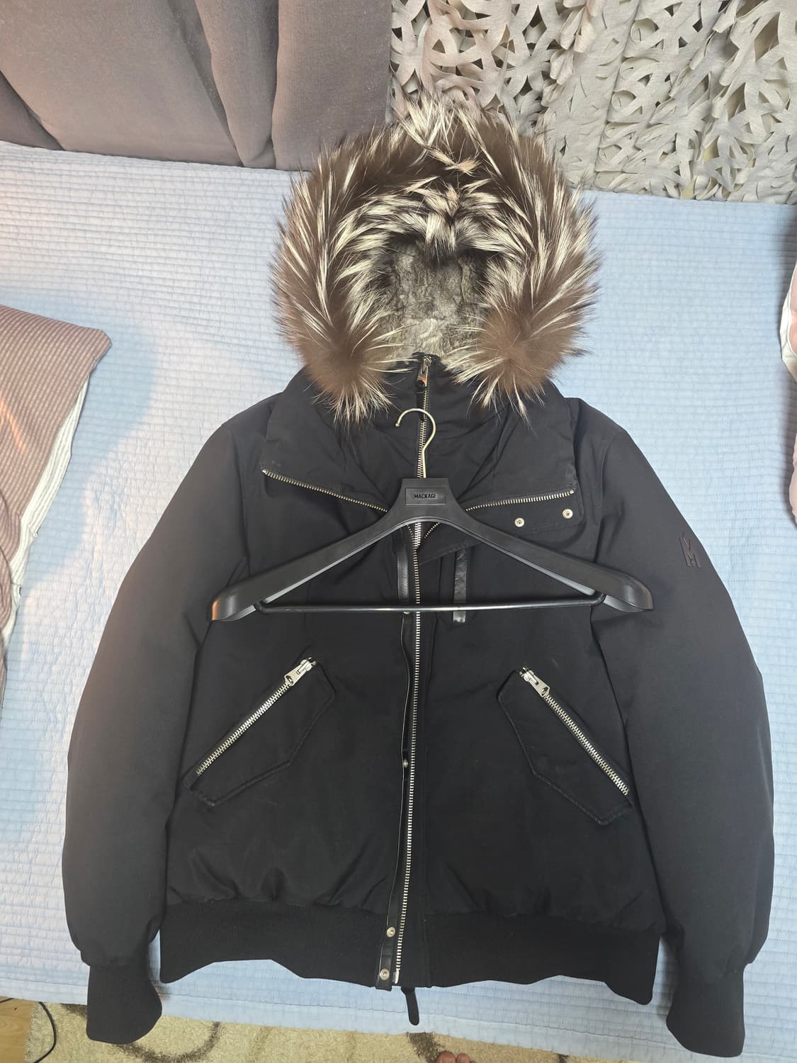 22~23FW 맥케이지 딕슨 실버퍼 48사이즈 상품이미지1