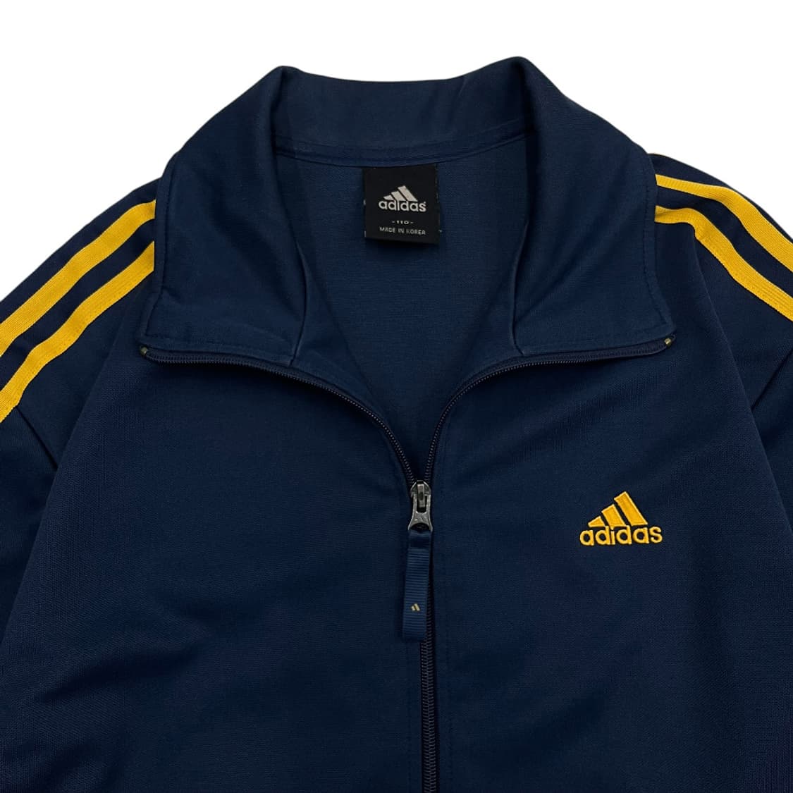 아디다스 옐로우라인 네이비 트랙탑 110 상품이미지5