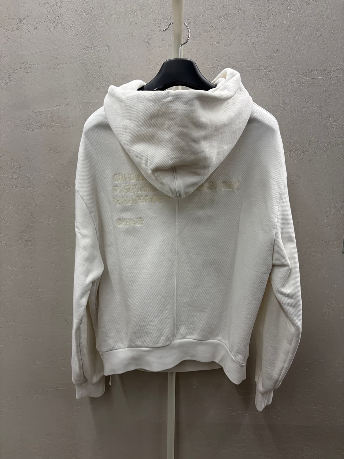 Off-White 남성 후드티 L 화이트 상품이미지9