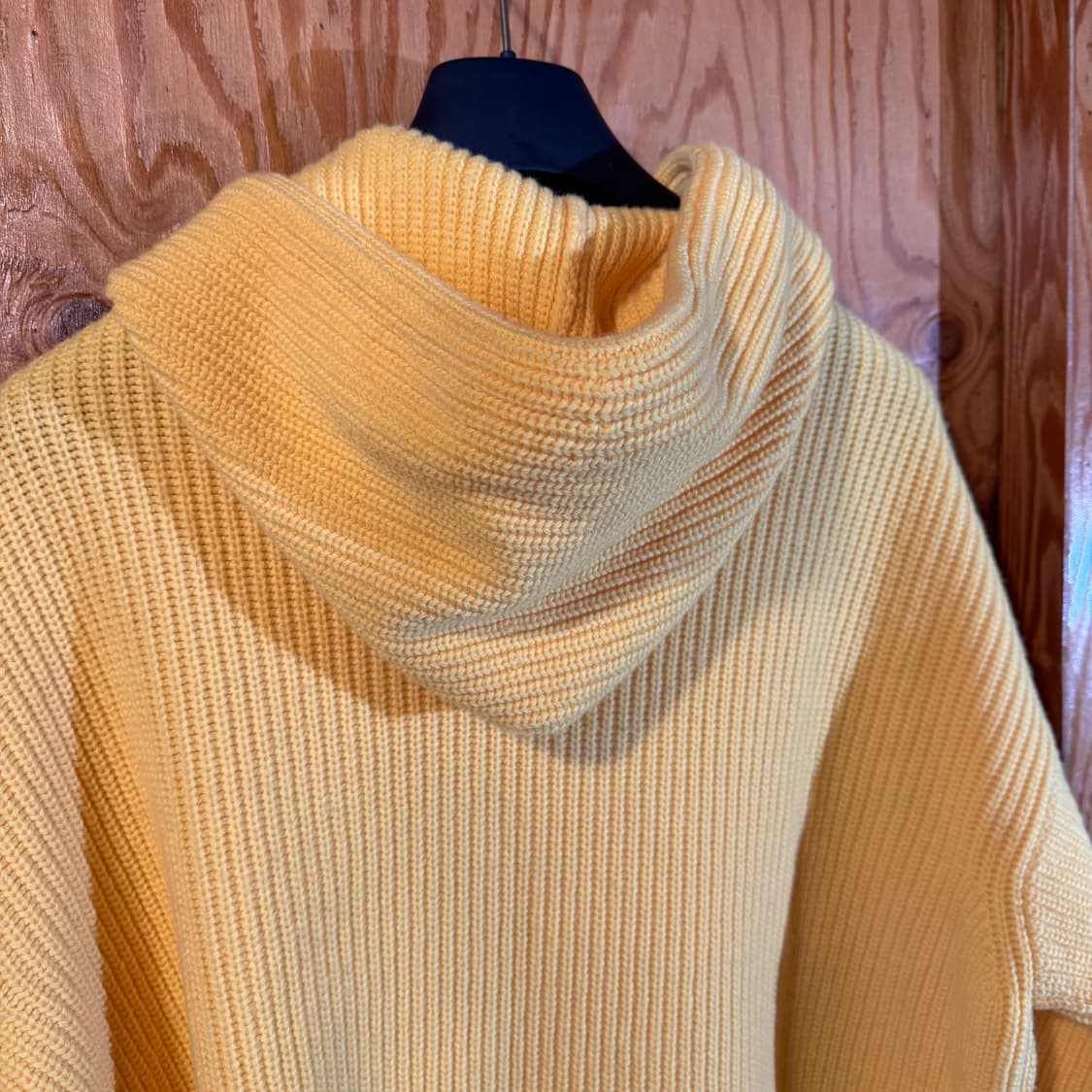 오버핏 xs 사이즈) 셀린느 리브드 울 니트 후드  상품이미지7