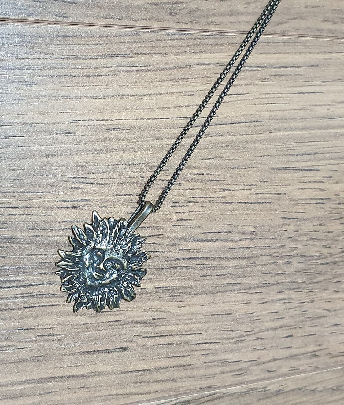 생로랑 선페이스 앤틱 목걸이 상품이미지4