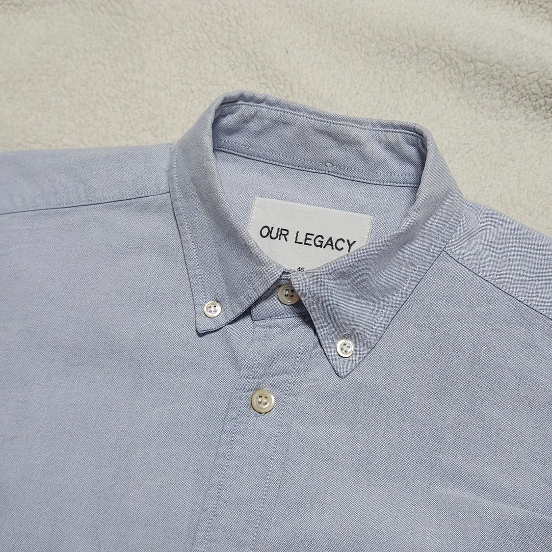 46 ) 아워레가시 옥스퍼드 셔츠 스카이 블루 상품이미지1