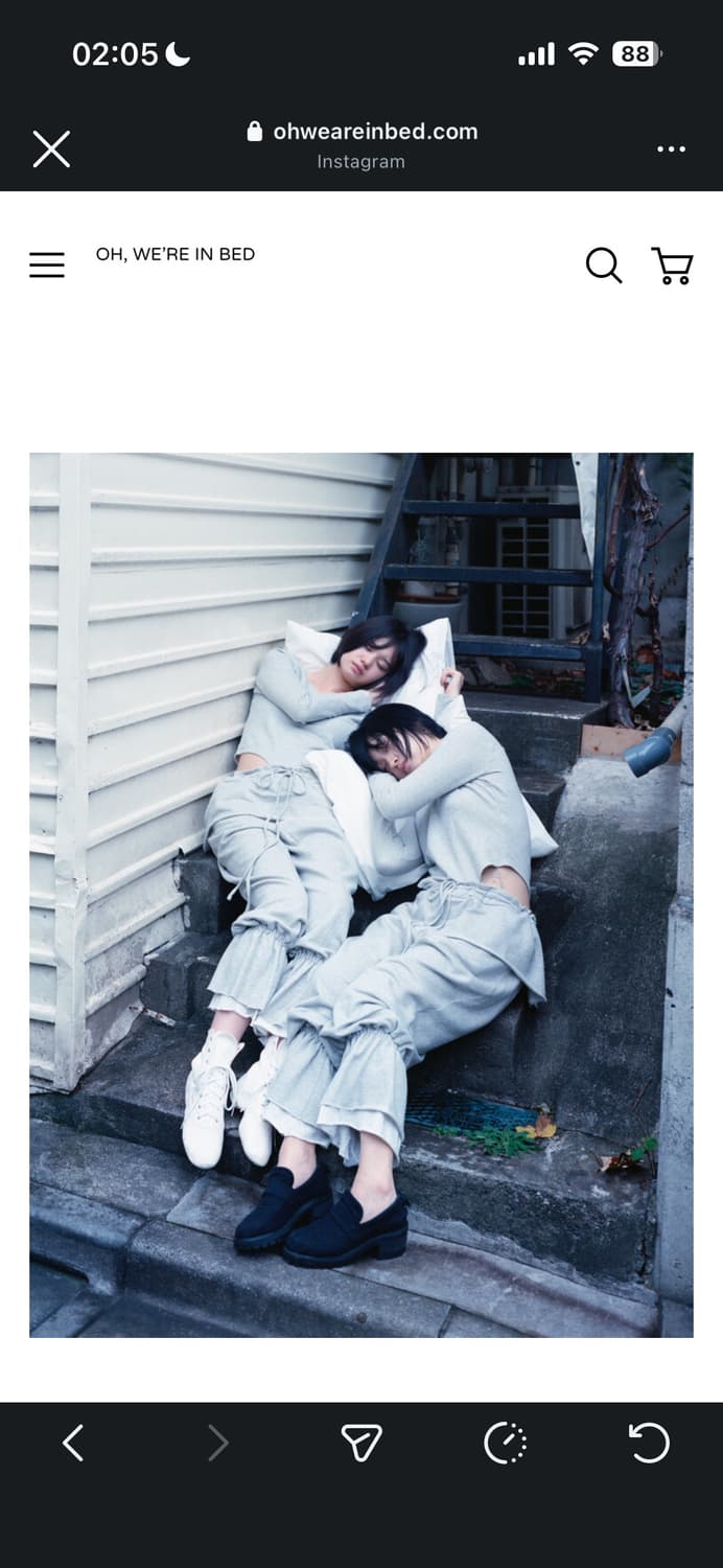 ohweareinbed pajama set 상품이미지1