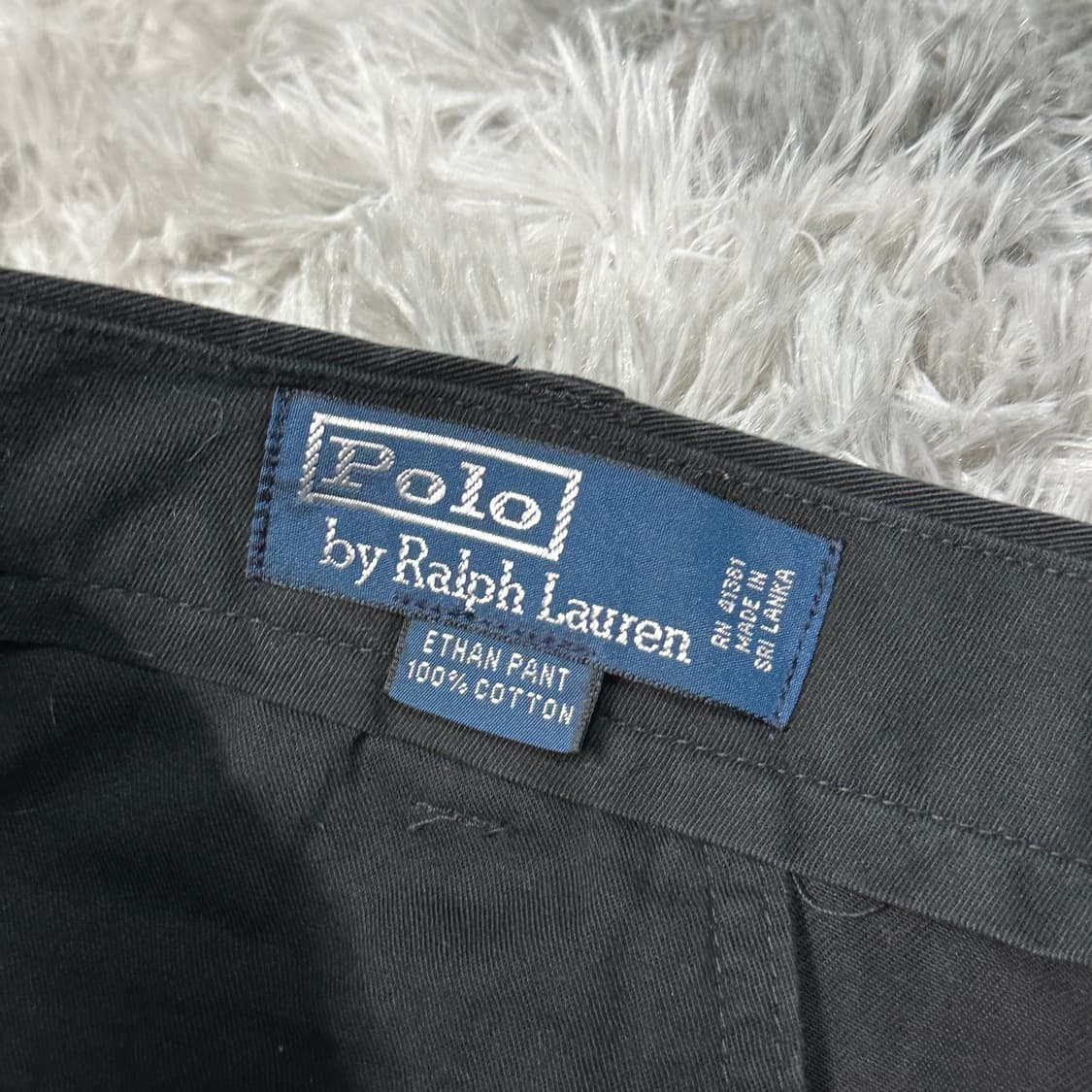 폴로랄프로렌 블랙 면바지 36 상품이미지4