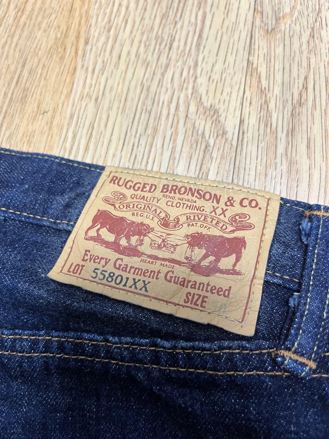 브론슨 55801XX 데님 팬츠 상품이미지5