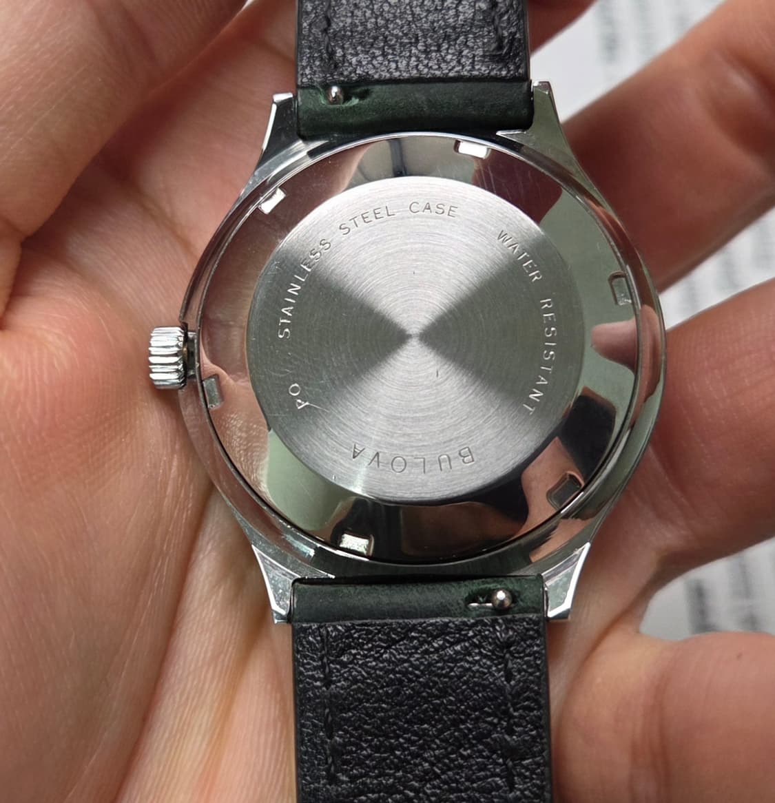 빈티지 부로바 데이데이트 오리지널 보카시 린넨다이얼 C쉐잎 오토매틱
 상품이미지6