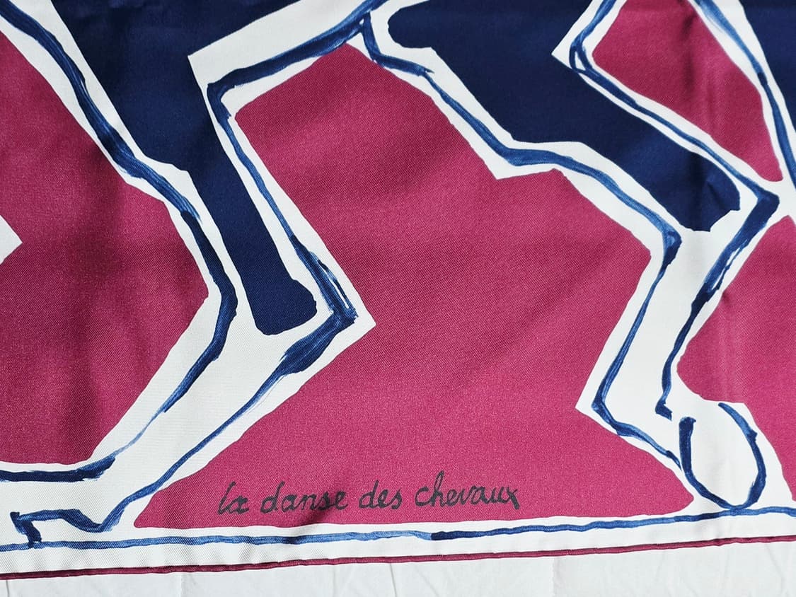 Hermes 에르메스 양면 까레 90 말들의 춤 새제품 상품이미지7