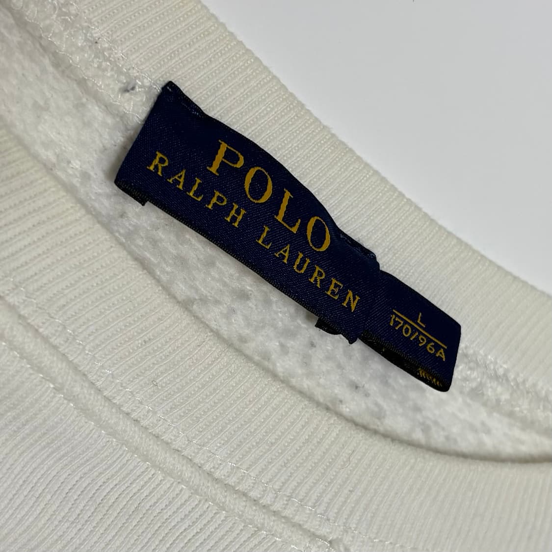 폴로 랄프로렌 아플리케 로고 스웨트셔츠 상품이미지4