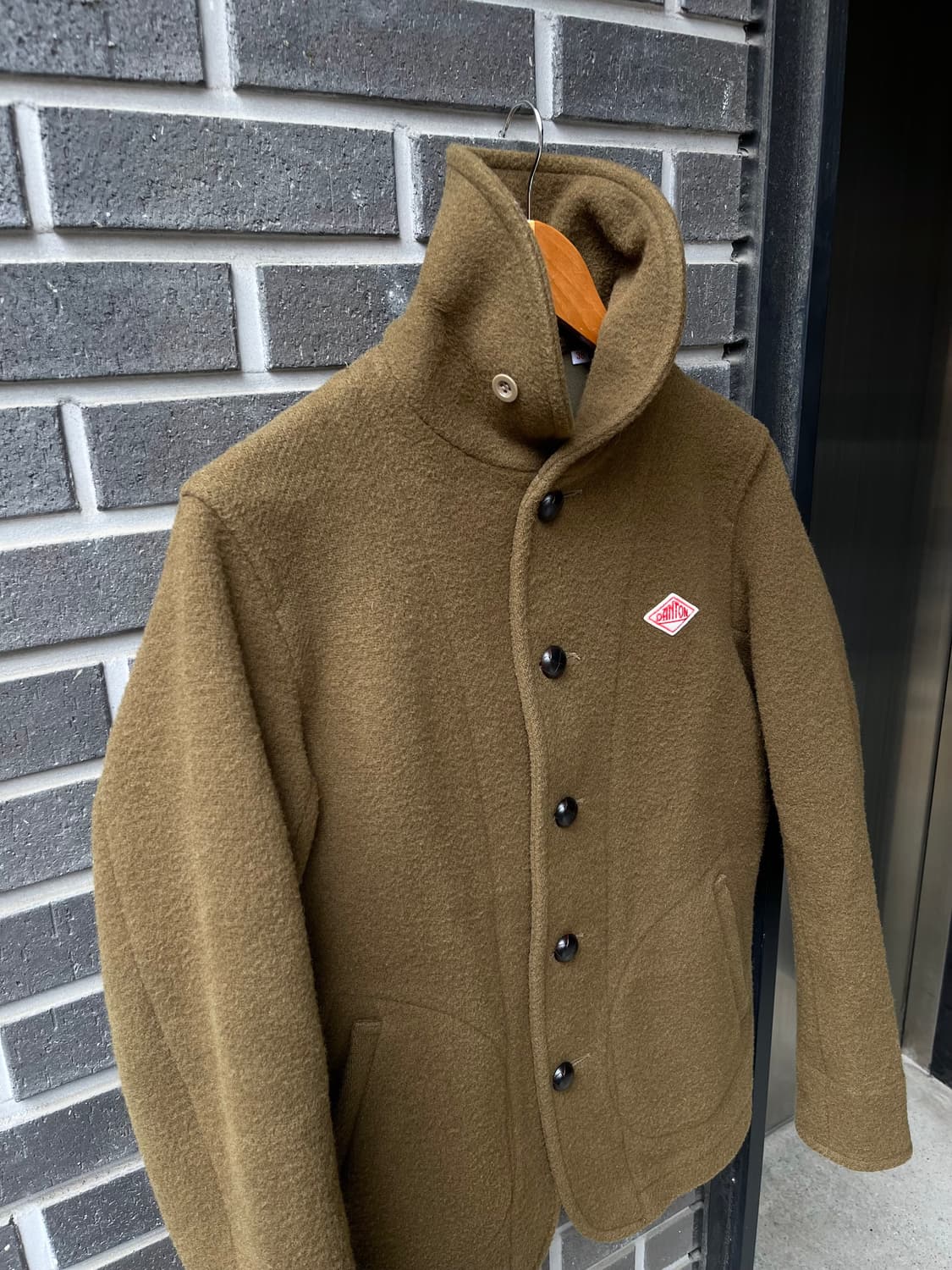 DANTON 단톤 울 숏코트 올리브 그린 38 상품이미지10