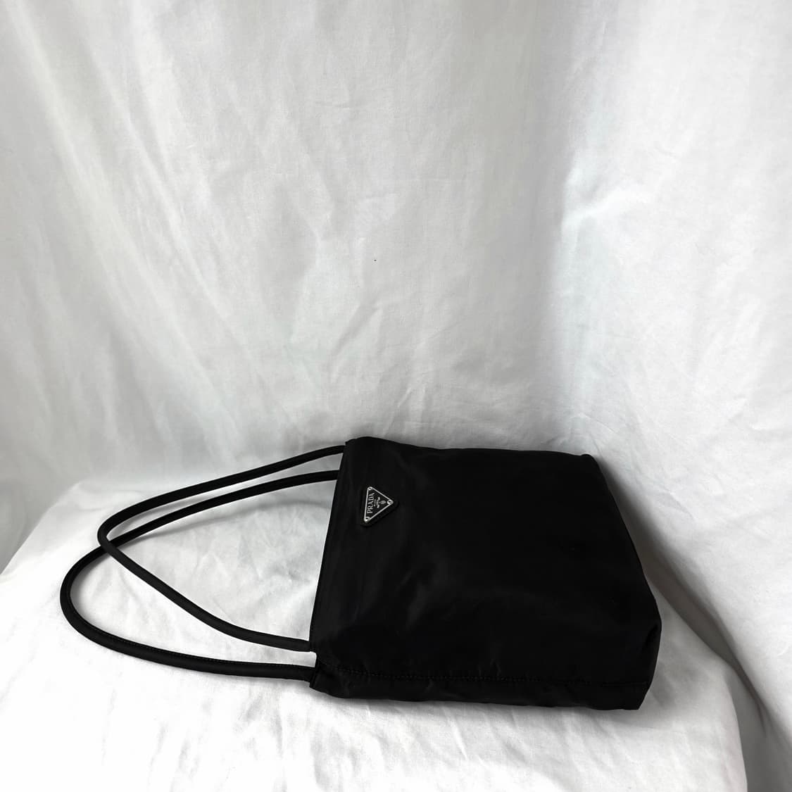 [정품 PRADA] 프라다 두줄 나일론 여성 토트백 스몰 상품이미지2