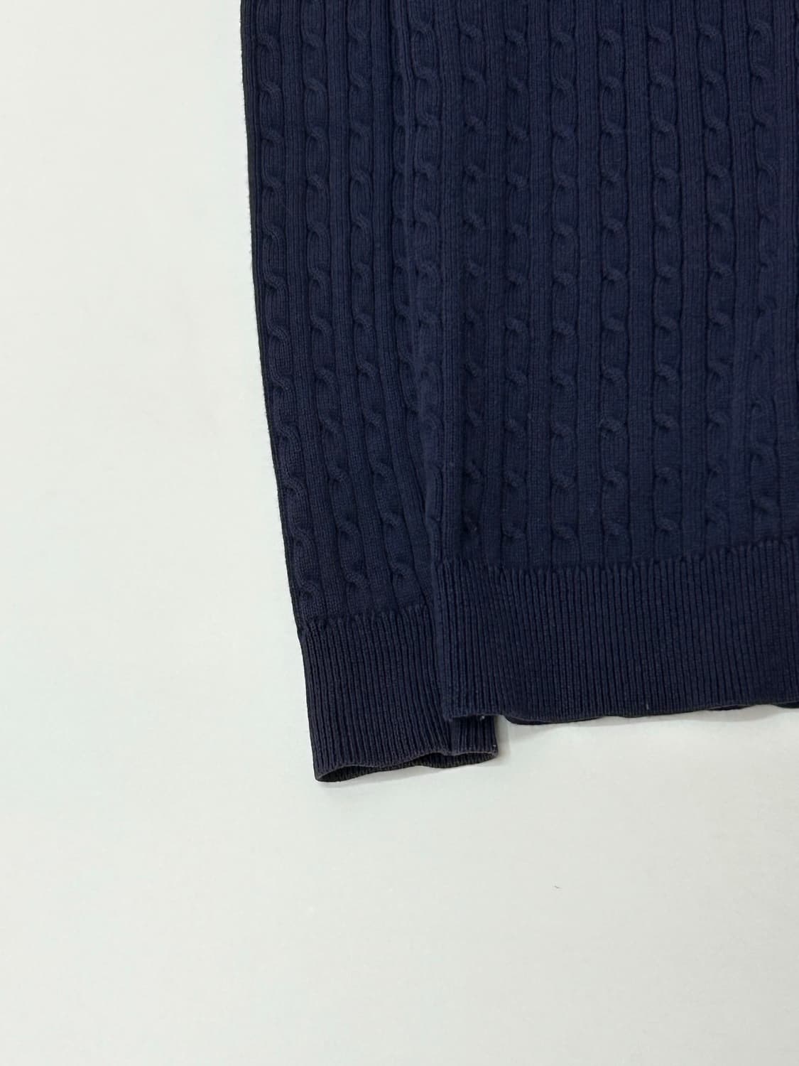 Ralph Lauren sport 네이비 케이블 니트 가디건 상품이미지5