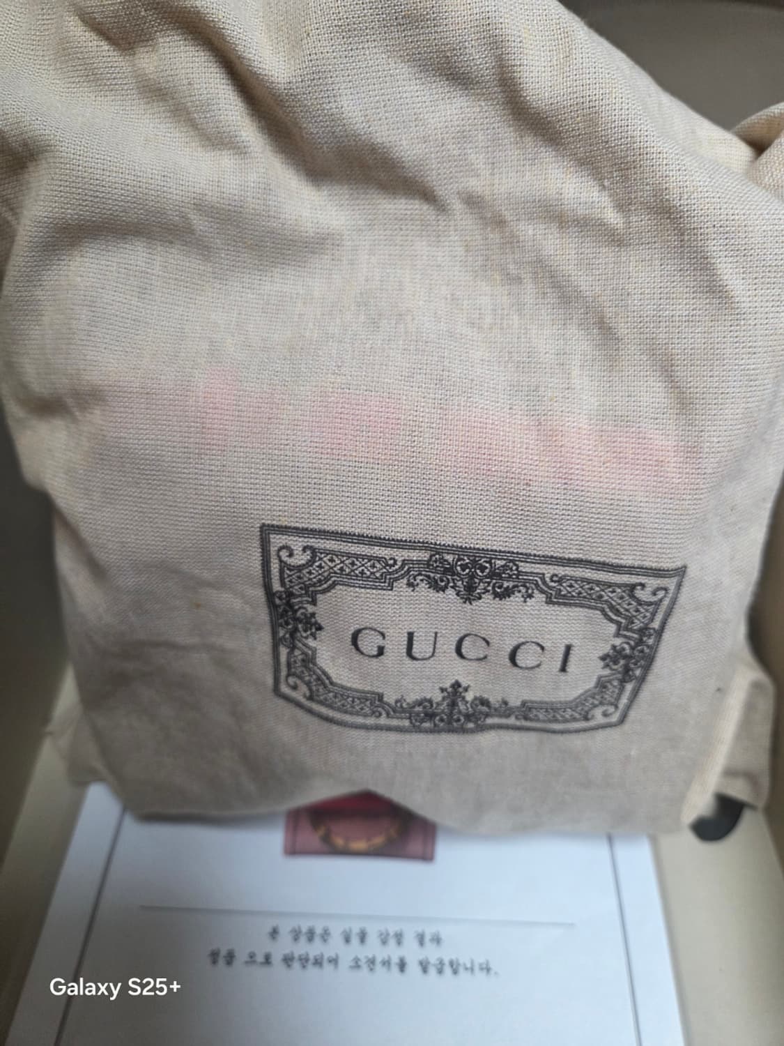 구찌 다이애나 미듐 탑핸들 뱀부 새상품 핑크 상품이미지8