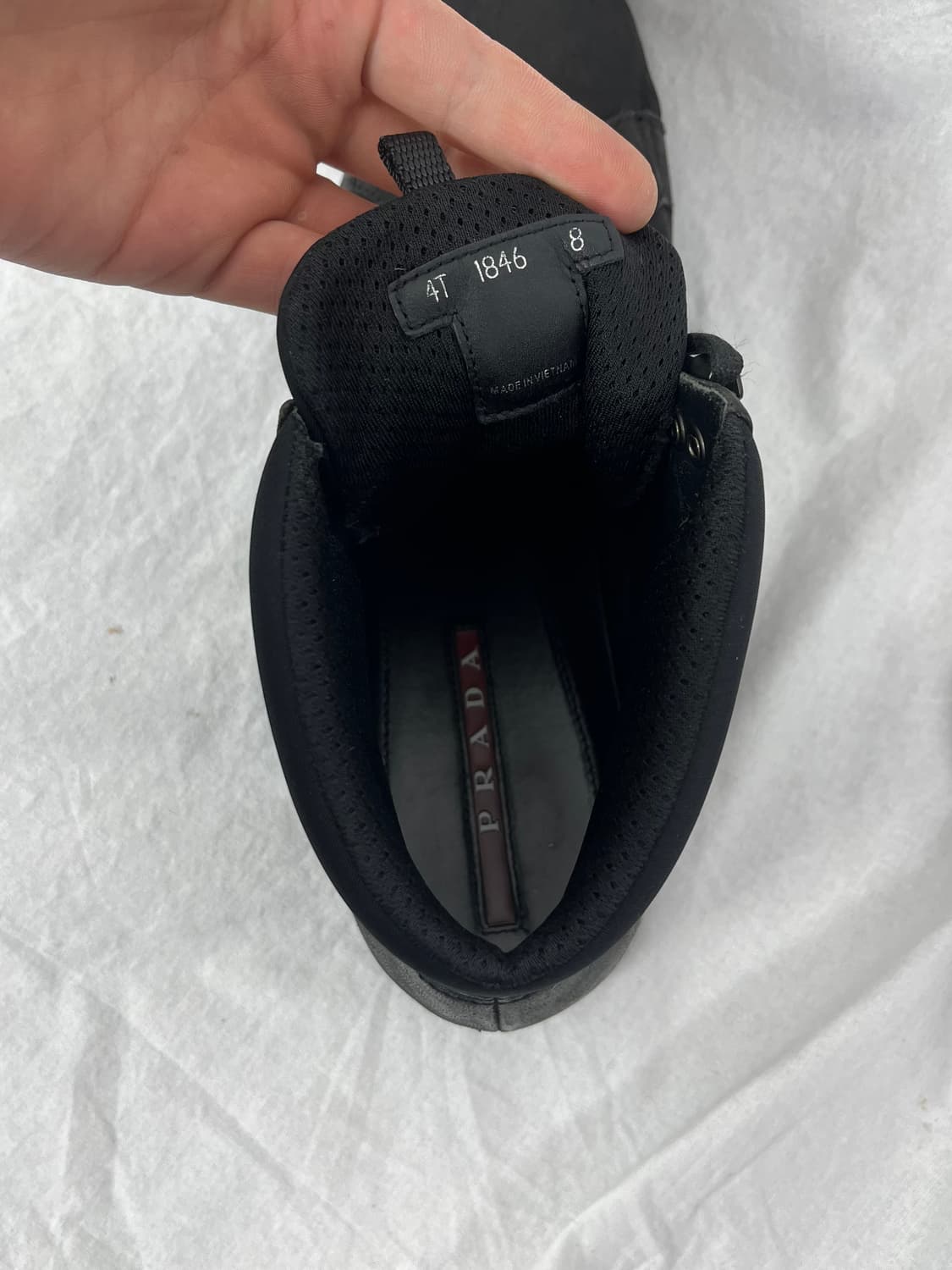 Prada sports 스웨이드 하이킹 부츠 상품이미지7