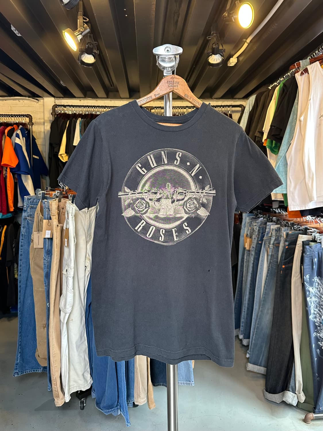 건즈 앤 로지즈 락밴드 프린팅 티셔츠 상품이미지1