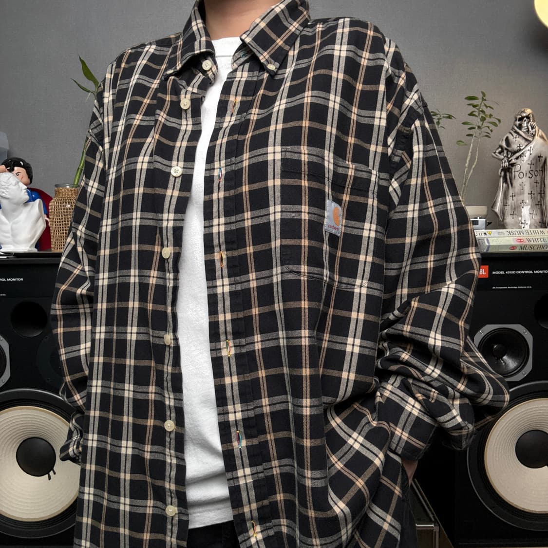 칼하트 체크셔츠 상품이미지1