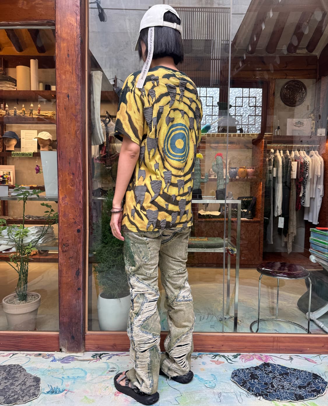 EPI•TAPH Gothic print T-shirts 상품이미지5