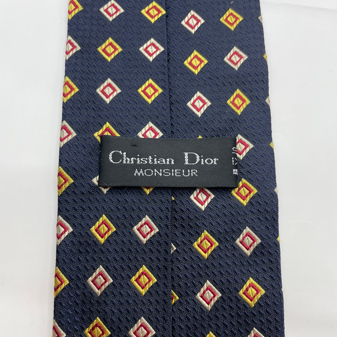 873) (Christian DIOR) 크리스찬 디올 패턴 넥타이 상품이미지5